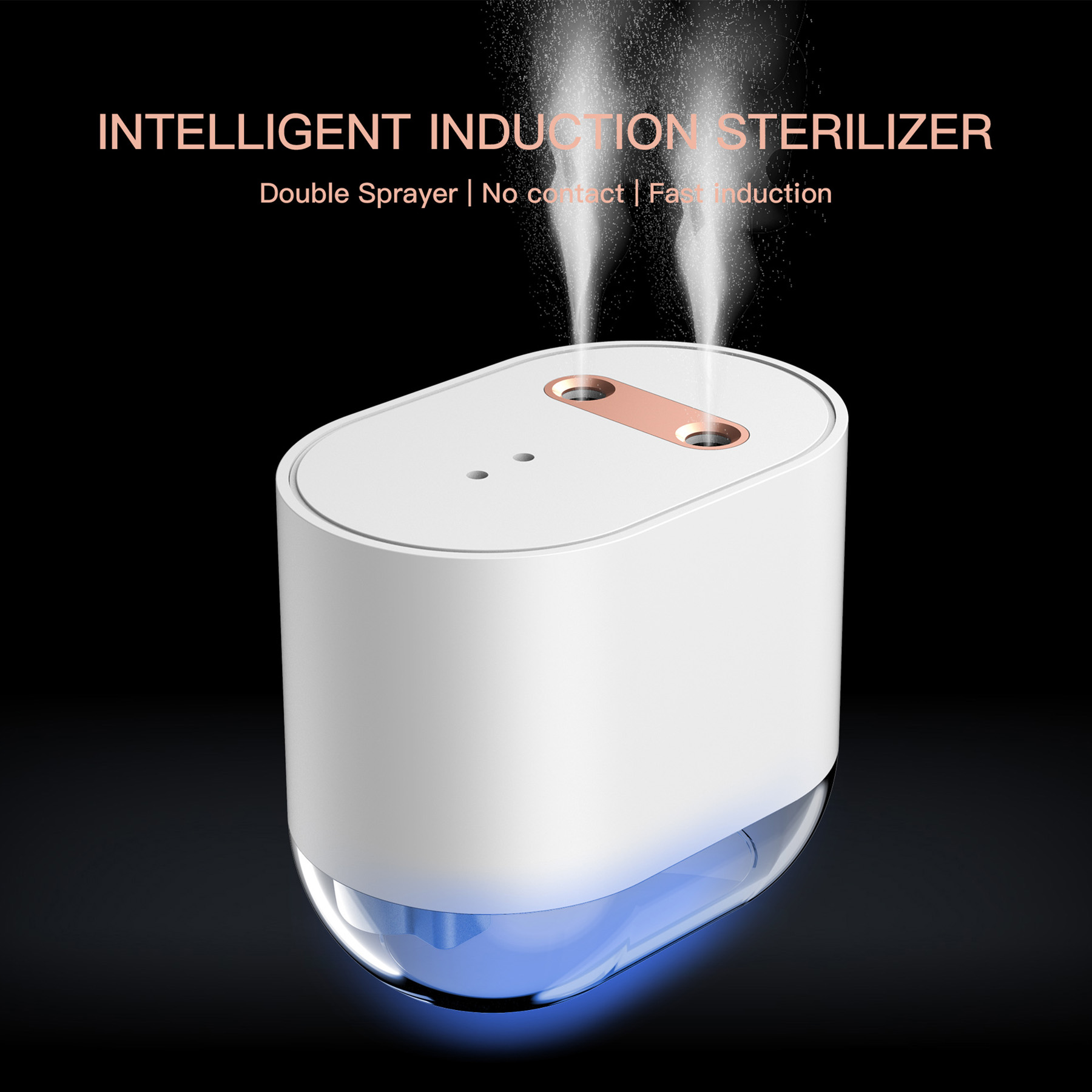 Double Hole Automatic Alcohol Dispenser Sprayer 3