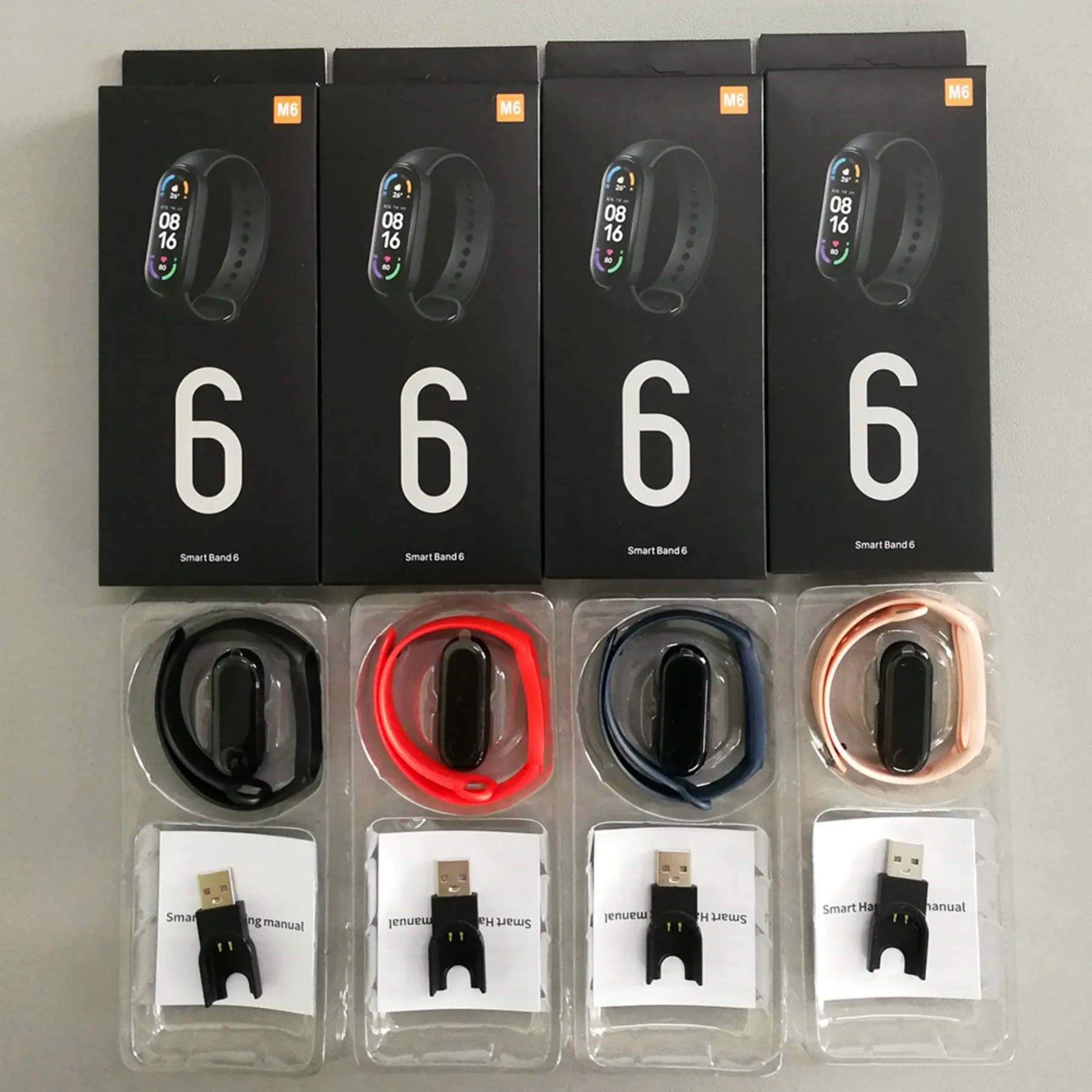 M6 Smart Bracelet Heart Rate Blood Pressure 5