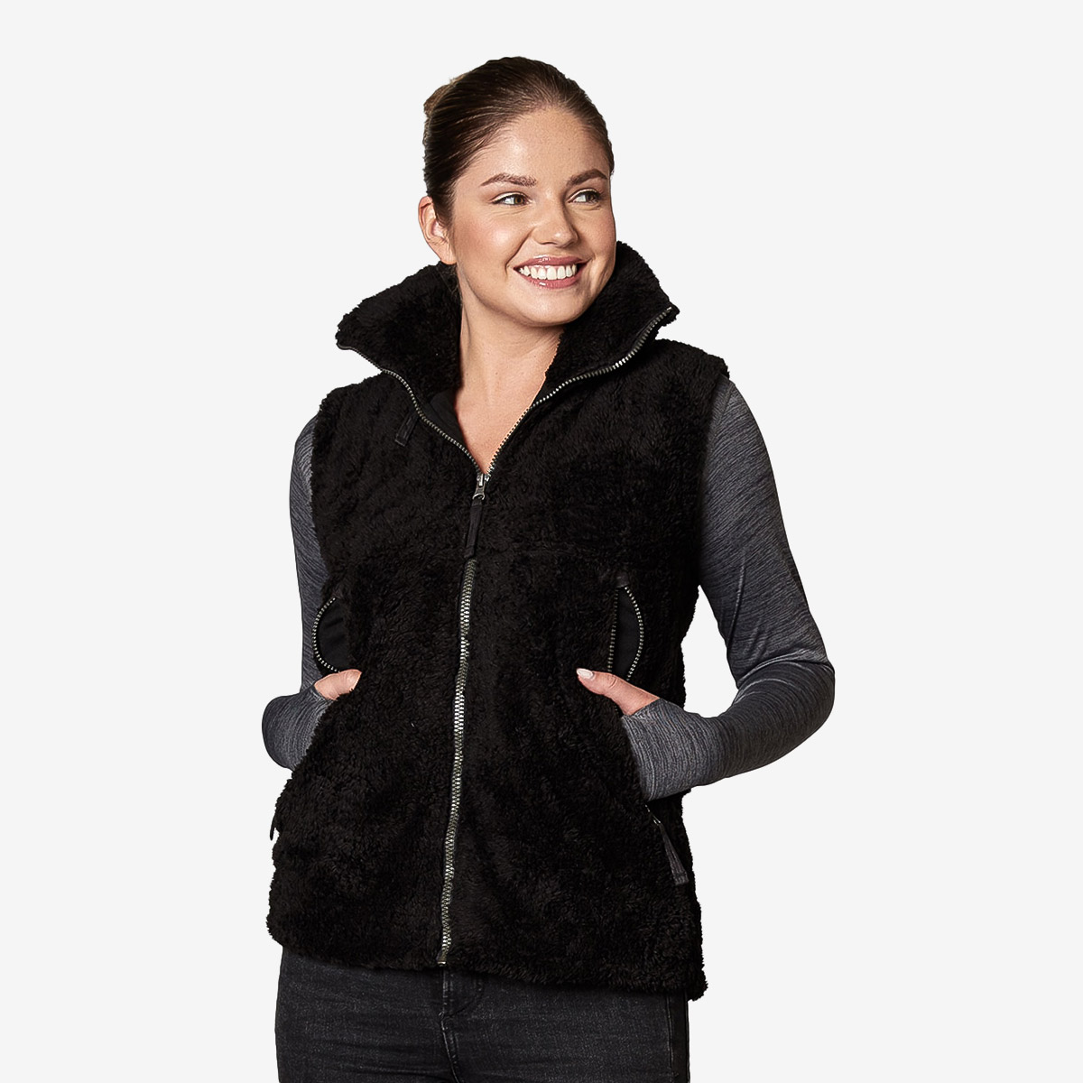 Ladies' Ursa Sherpa Vest 3