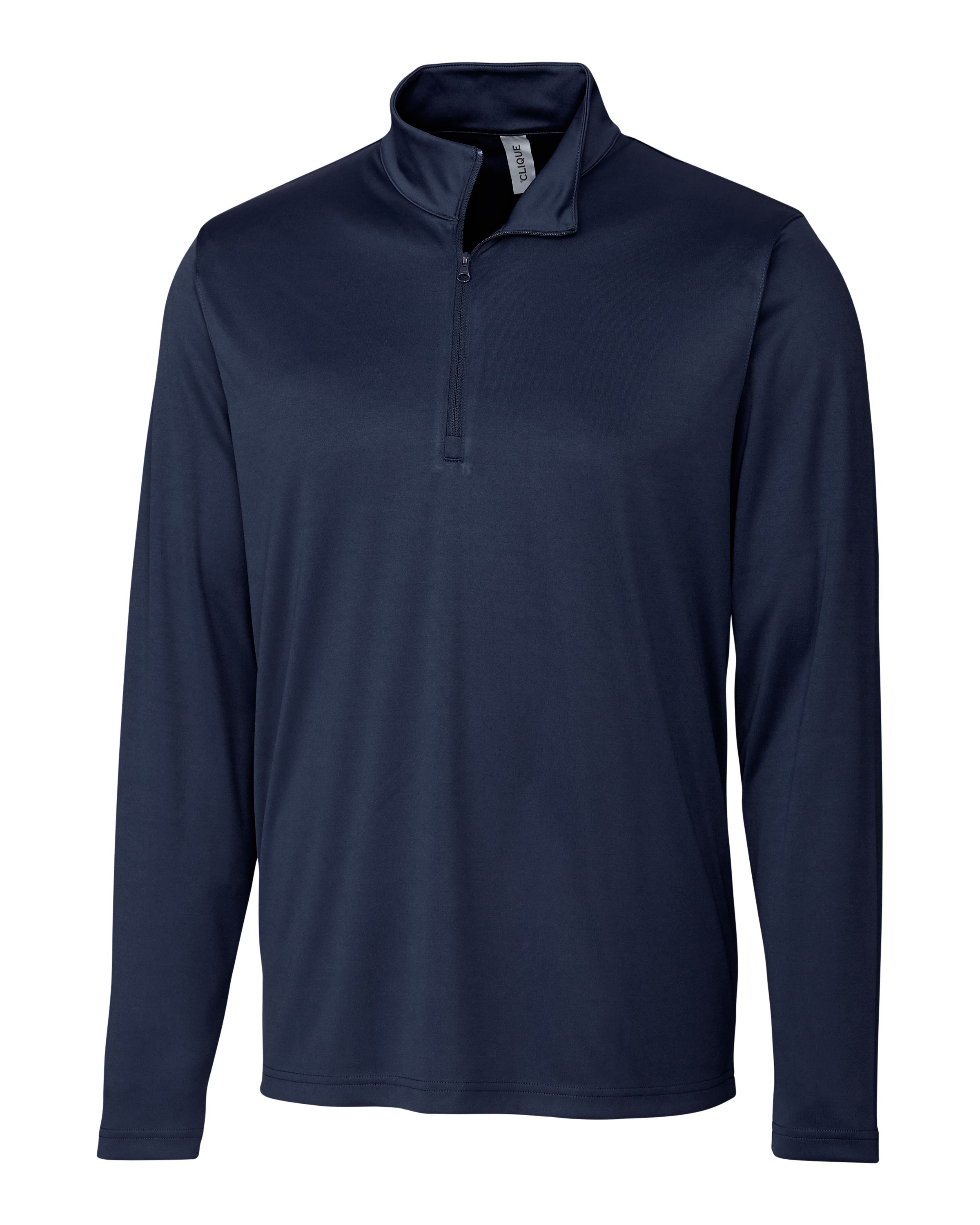 Clique Spin Solution-dyed Performance Interlock Mens Half Zip 15