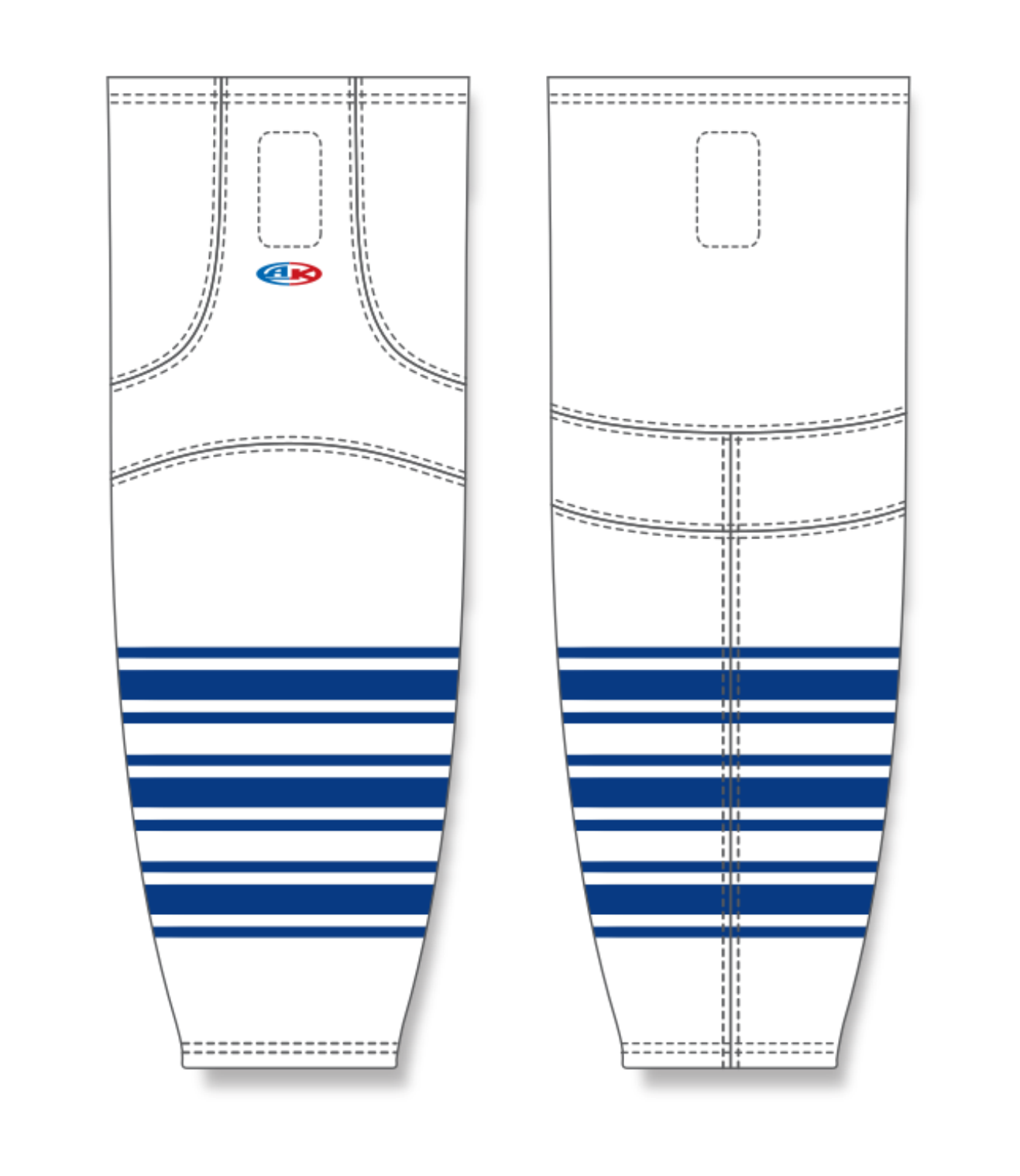 Cut & Sew Pro Hockey Socks HS2100-G20 5