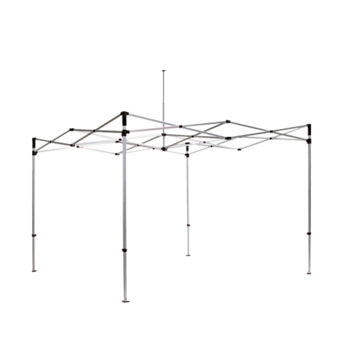 10' Custom Aluminum Canopy Tent Package with Single Sided Full Backwall and Sidewalls 5