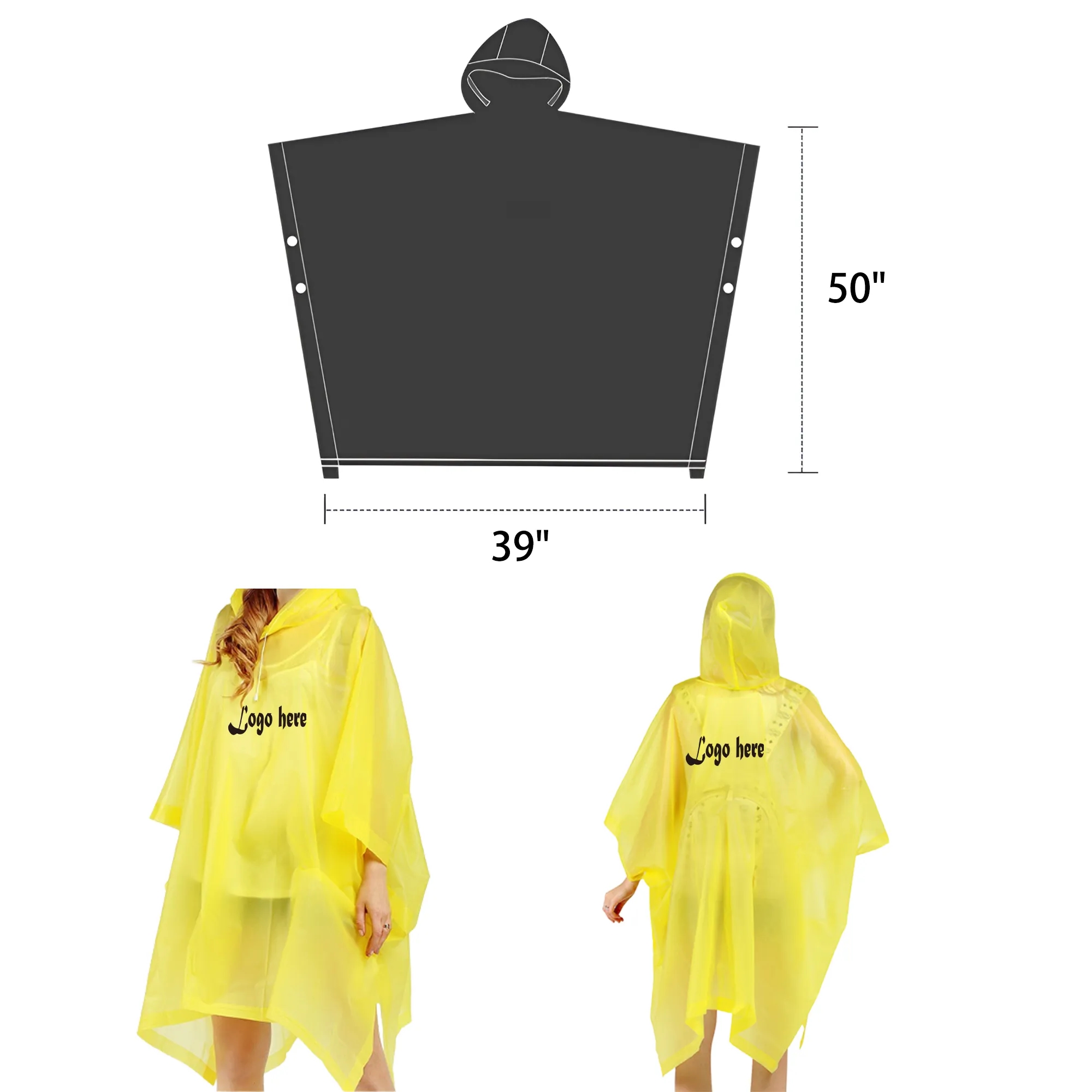 Thickened Disposable Raincoat