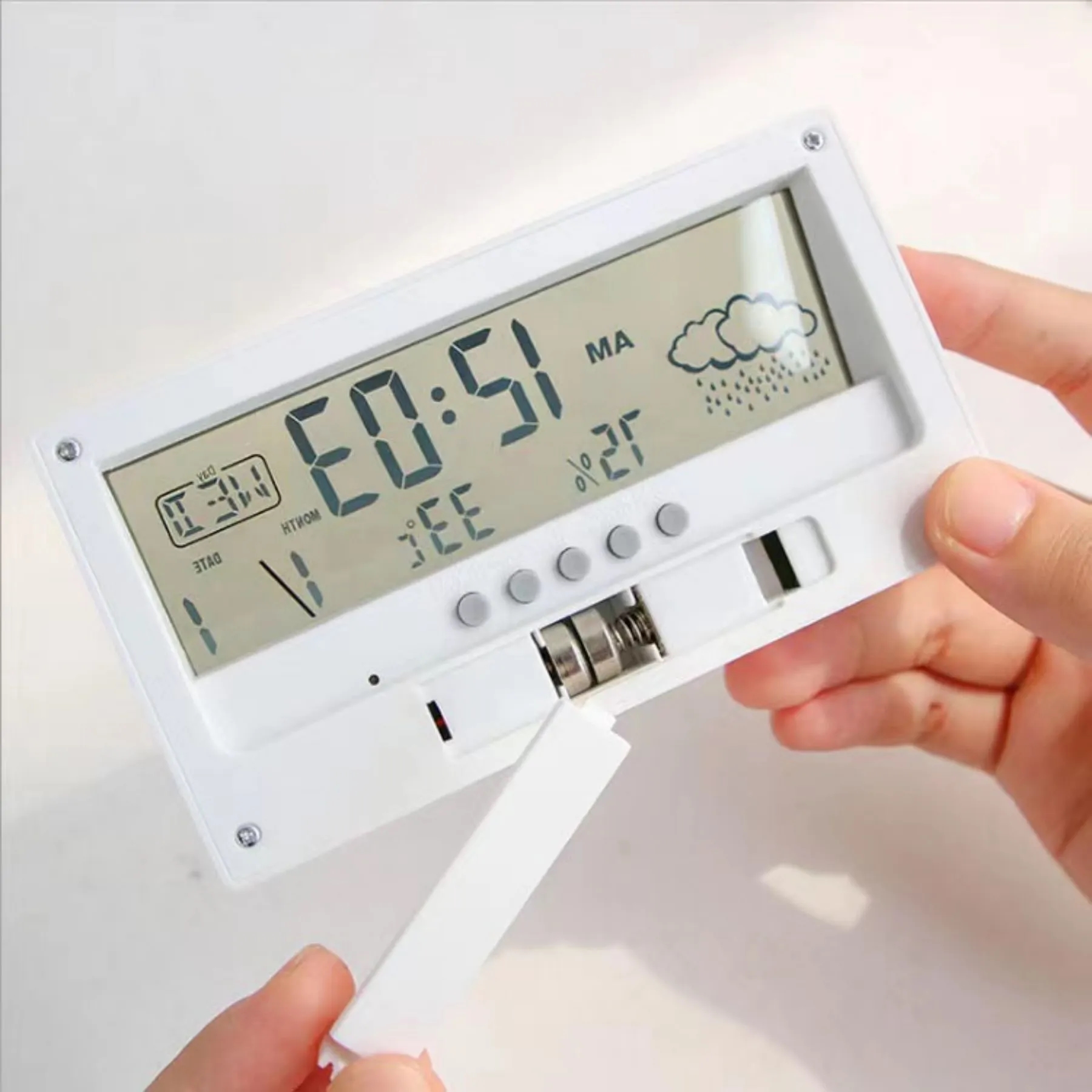 Night Light Perspective Digital Alarm Clock 6