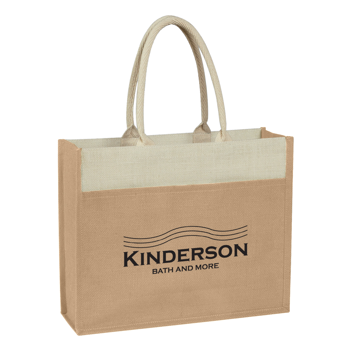 Jute Tote Bag With Front Pocket, custom tote bag with logo imprint 9