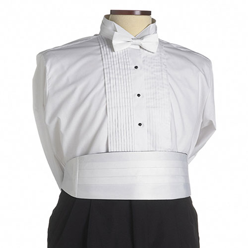 White Cummerbund 2