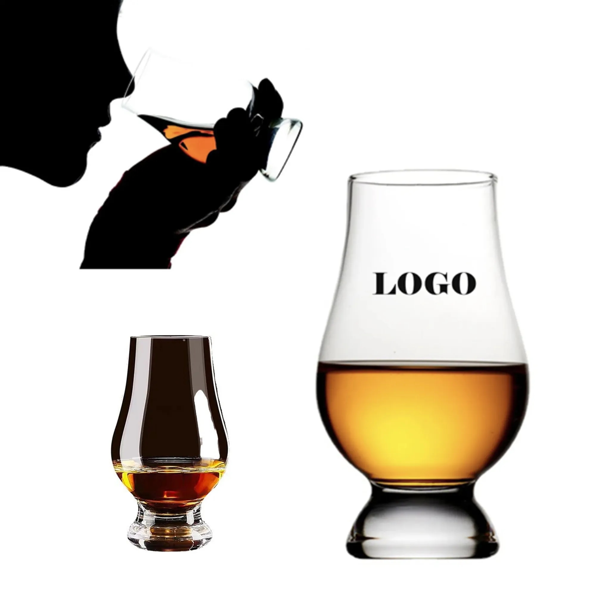 Clear Glencairn Scottish Whisky Glass 2