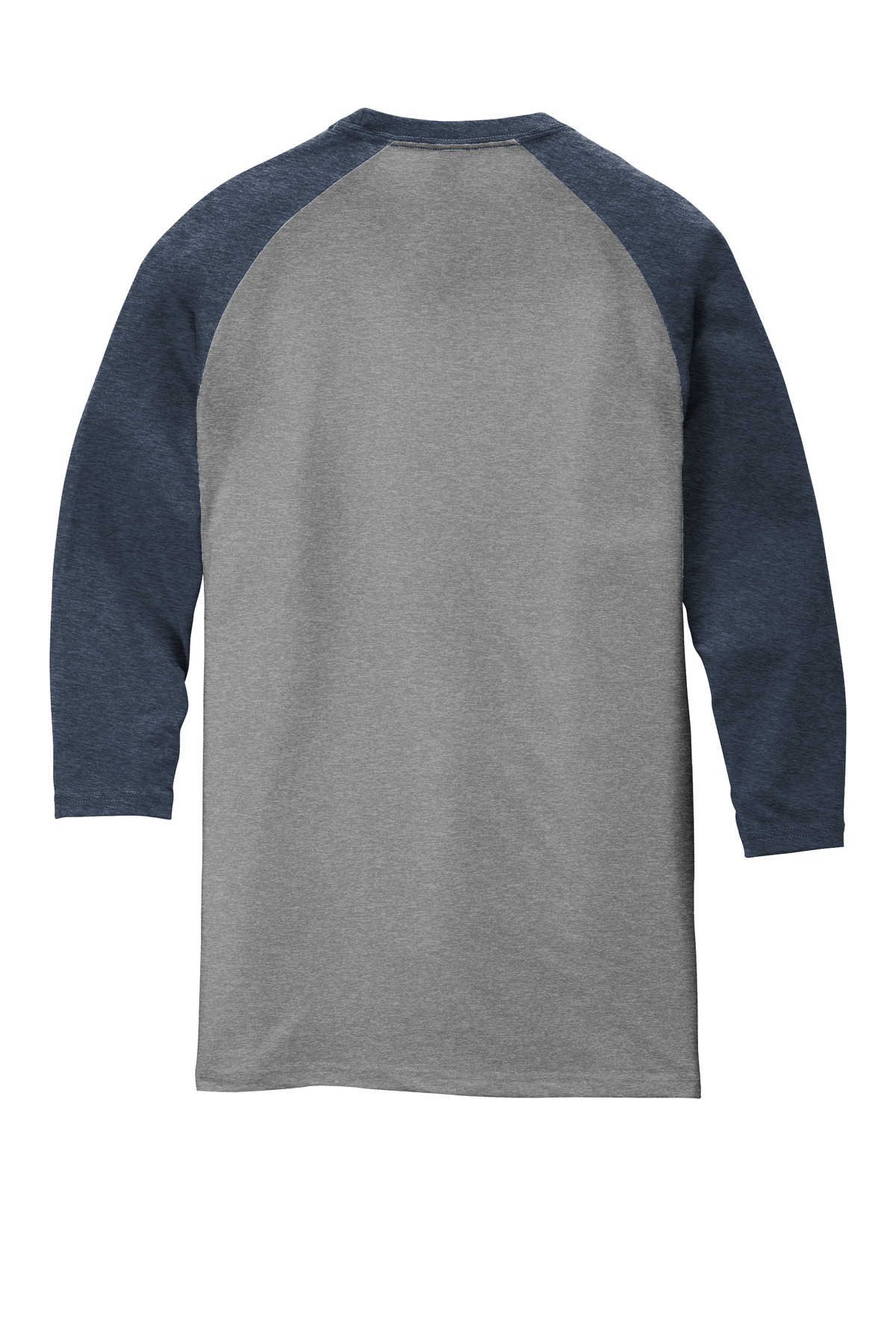 District Perfect Tri 3/4-Sleeve Raglan. DM136 40