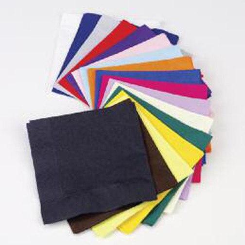 5" Colored 2-Ply Cocktail Napkin 2