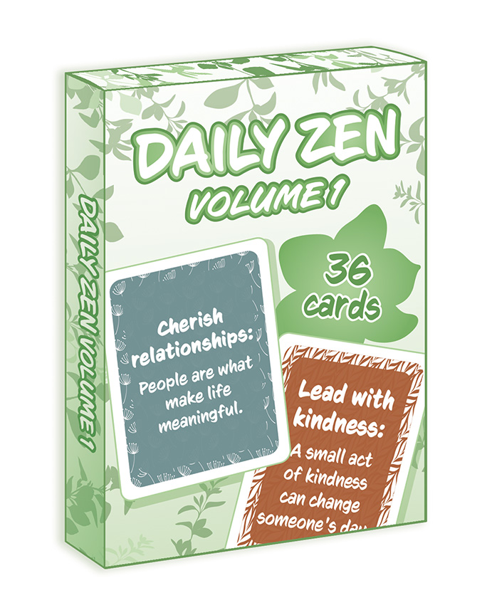 FLASH CARDS - Daily Zen - Volume 1 2