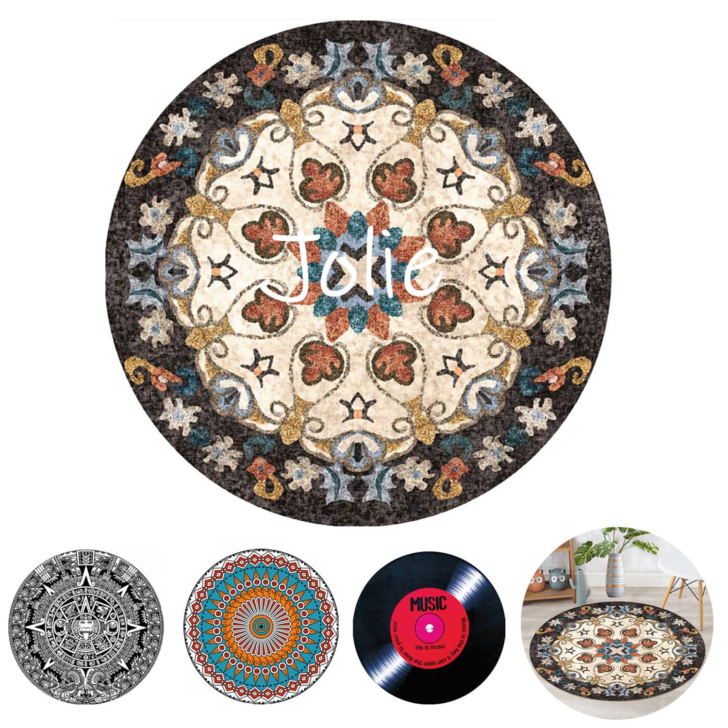 Customized nation style decoration rug 3