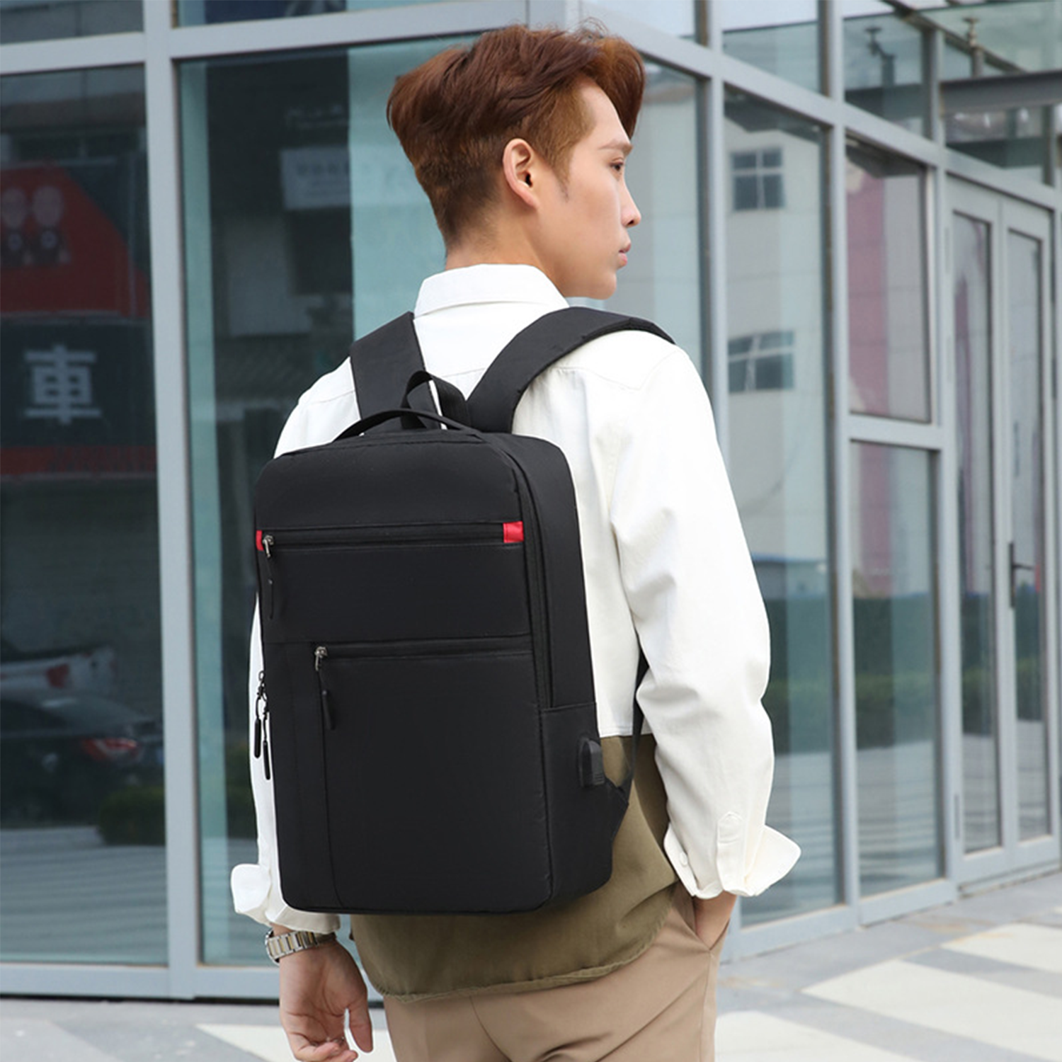Business shoulder computer backpack 6