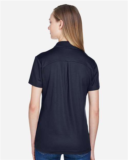 Women's CrownLux Performance® Plaited Polo - DG20W 32