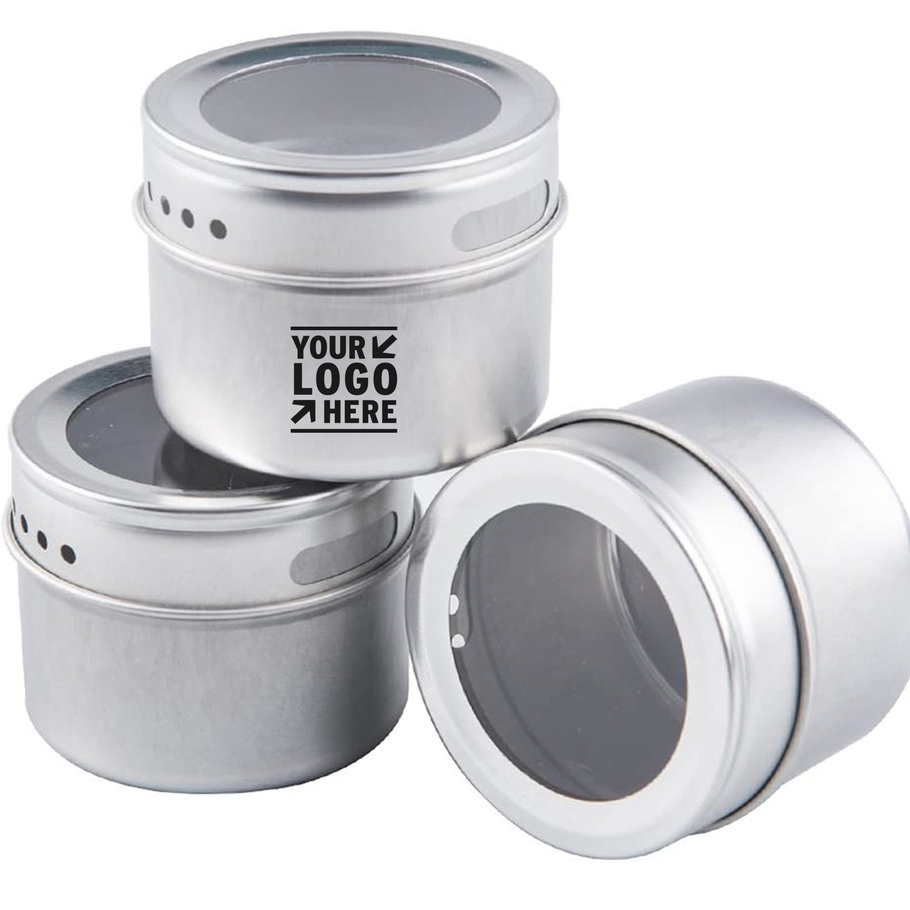 Magnetic Spice Tins Storage Spice Container 2
