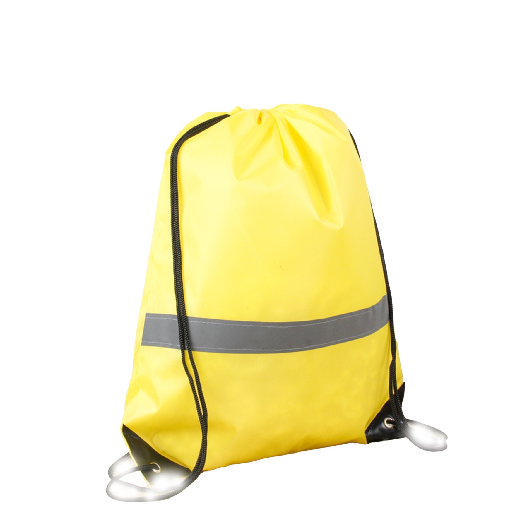 Drawstring Bag with Reflective Strip 7