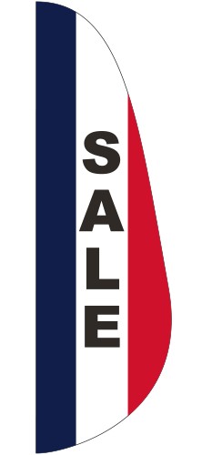 "SALE" 3' x 10' Message Feather Flag 1