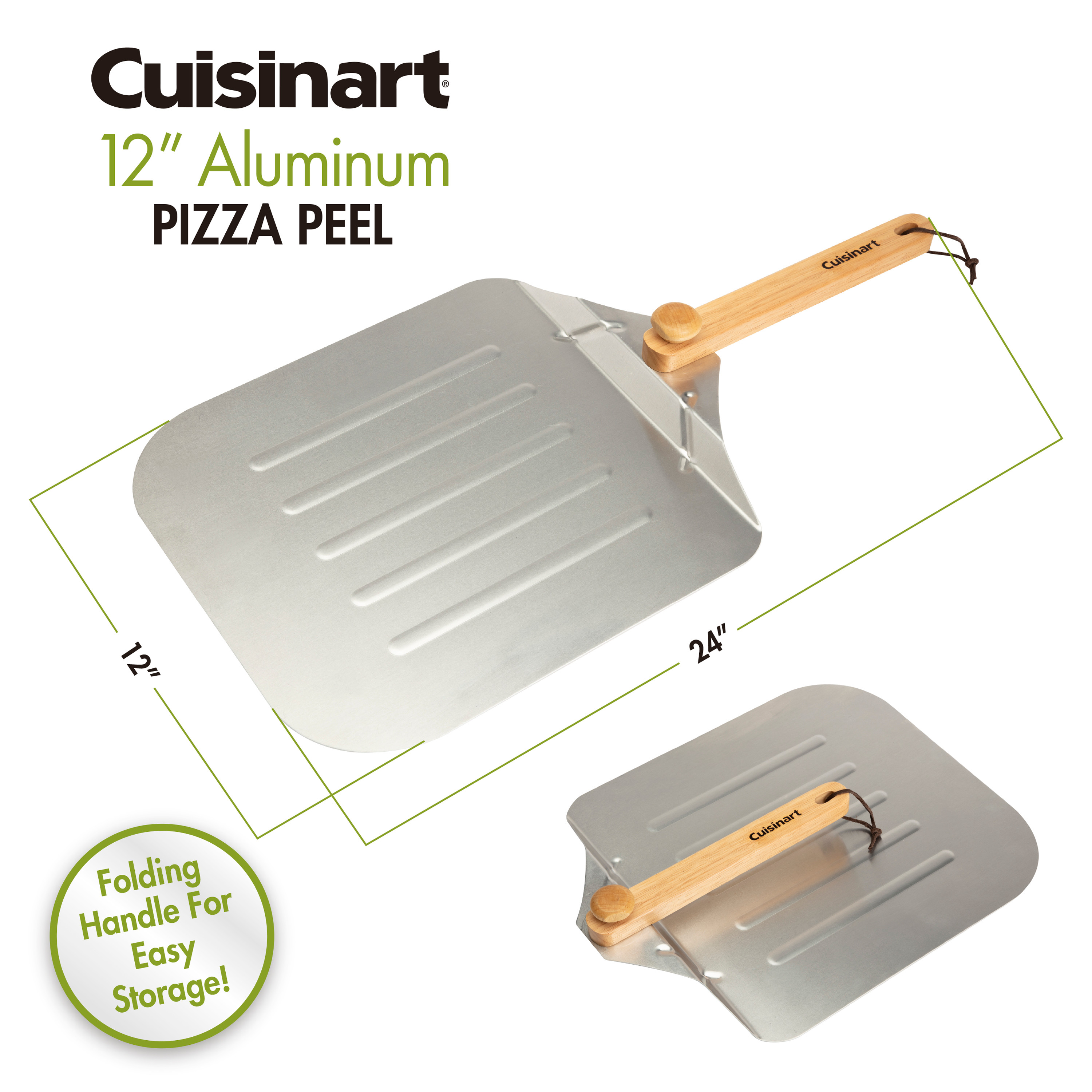 Cuisinart Outdoors® 12" Aluminum Pizza Peel 5