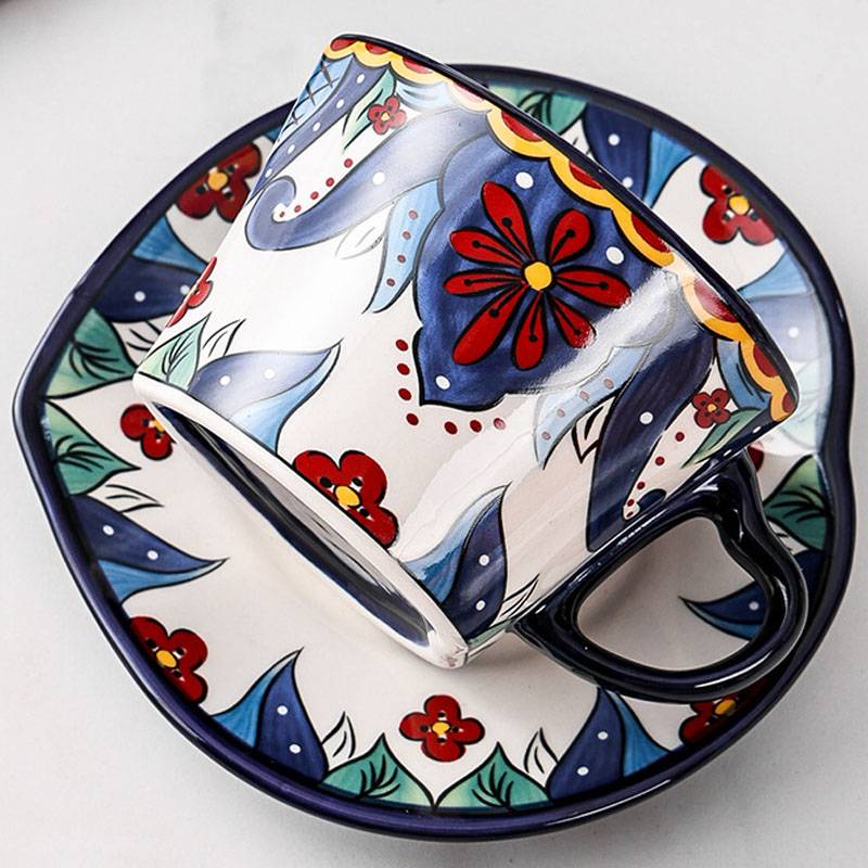 Heart-Shaped Handle Mug Coffee Cup 13