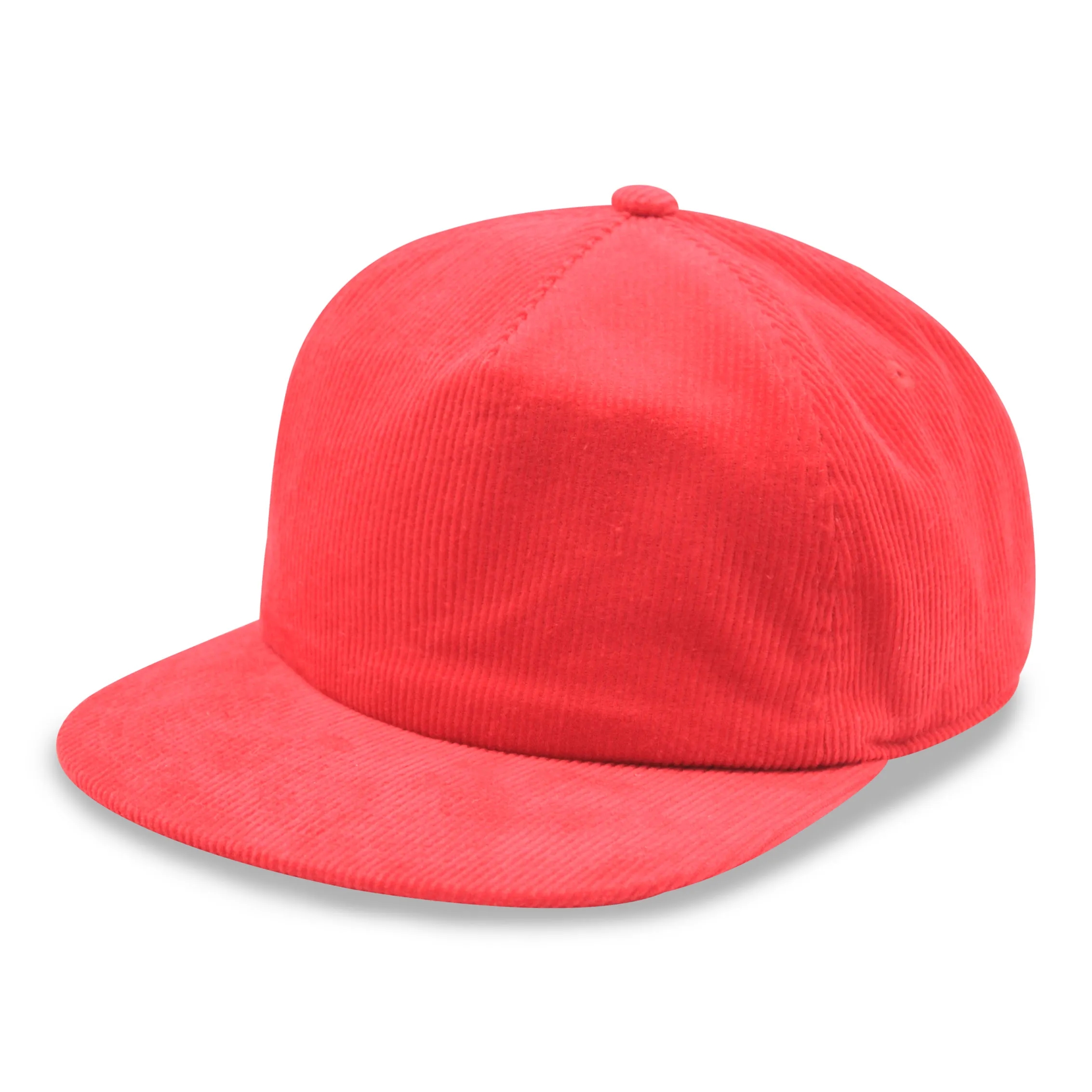 Low profile 5 Panels unstructured floppy hat snapback