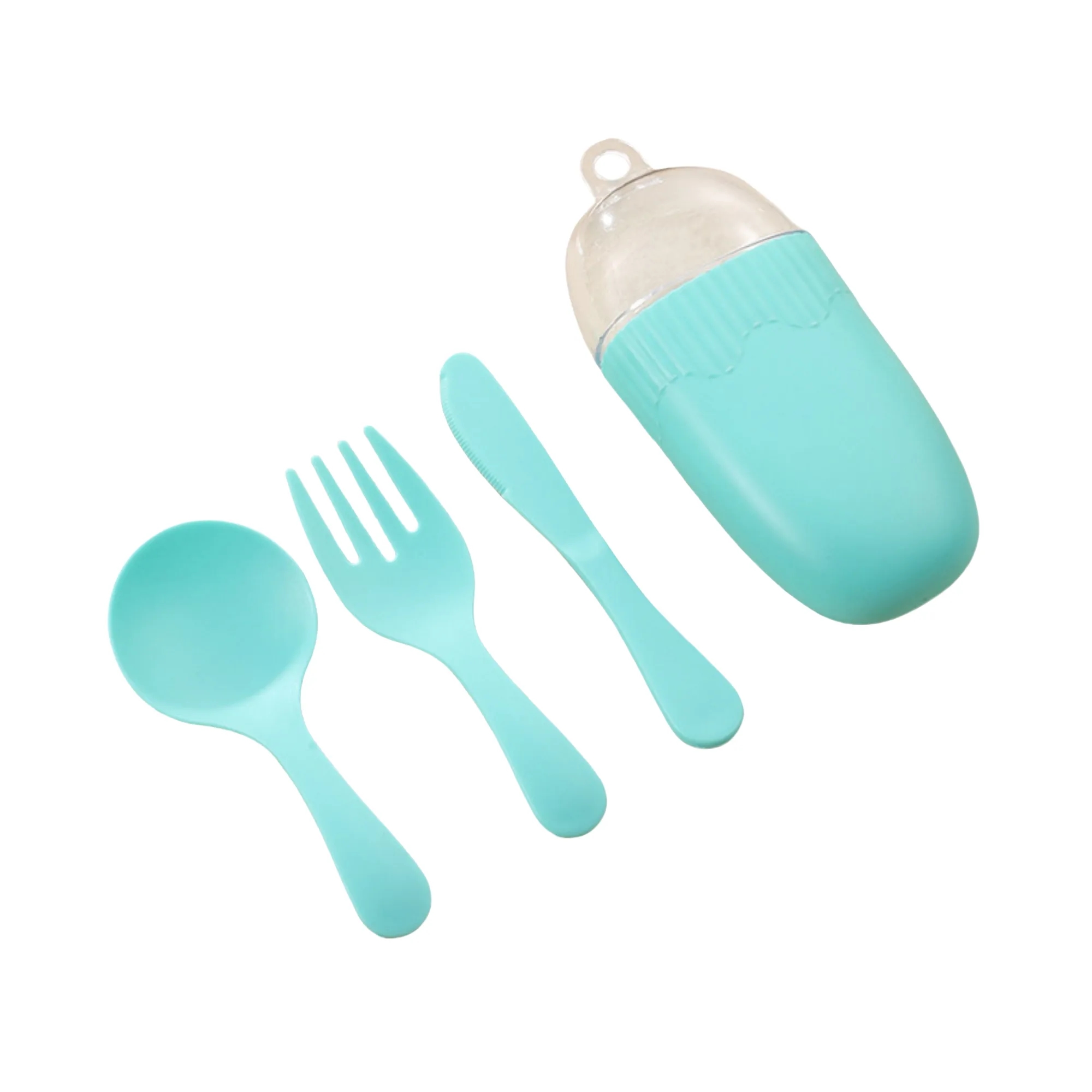 Portable Plastic 3 Piece Cutlery Set 5