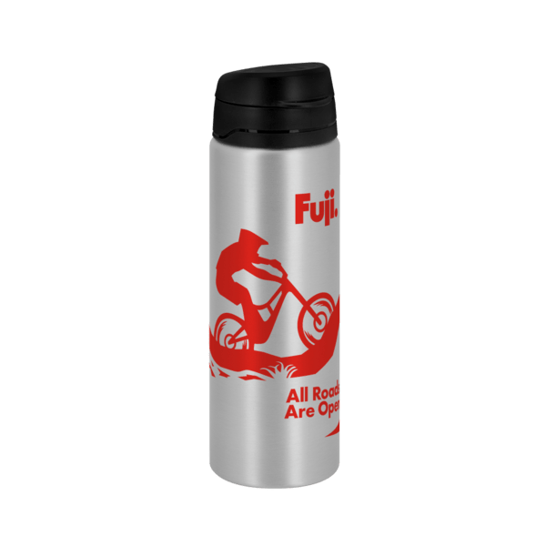 FastFlow Recycled Aluminum Bottle with Flip Lid, custom water bottle with logo imprint 99