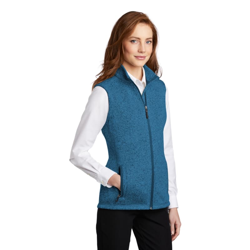 Port Authority Women's Sweater Fleece Vest 14
