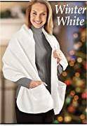 Fleece Wrap Shawl Blankets with Pockets 4