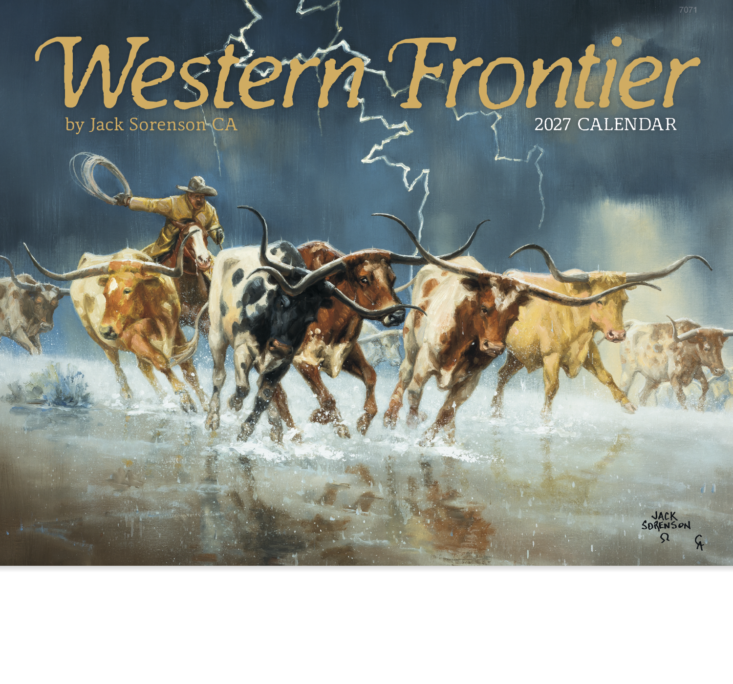 Good Value™ Western Frontier - Stapled Calendar 74