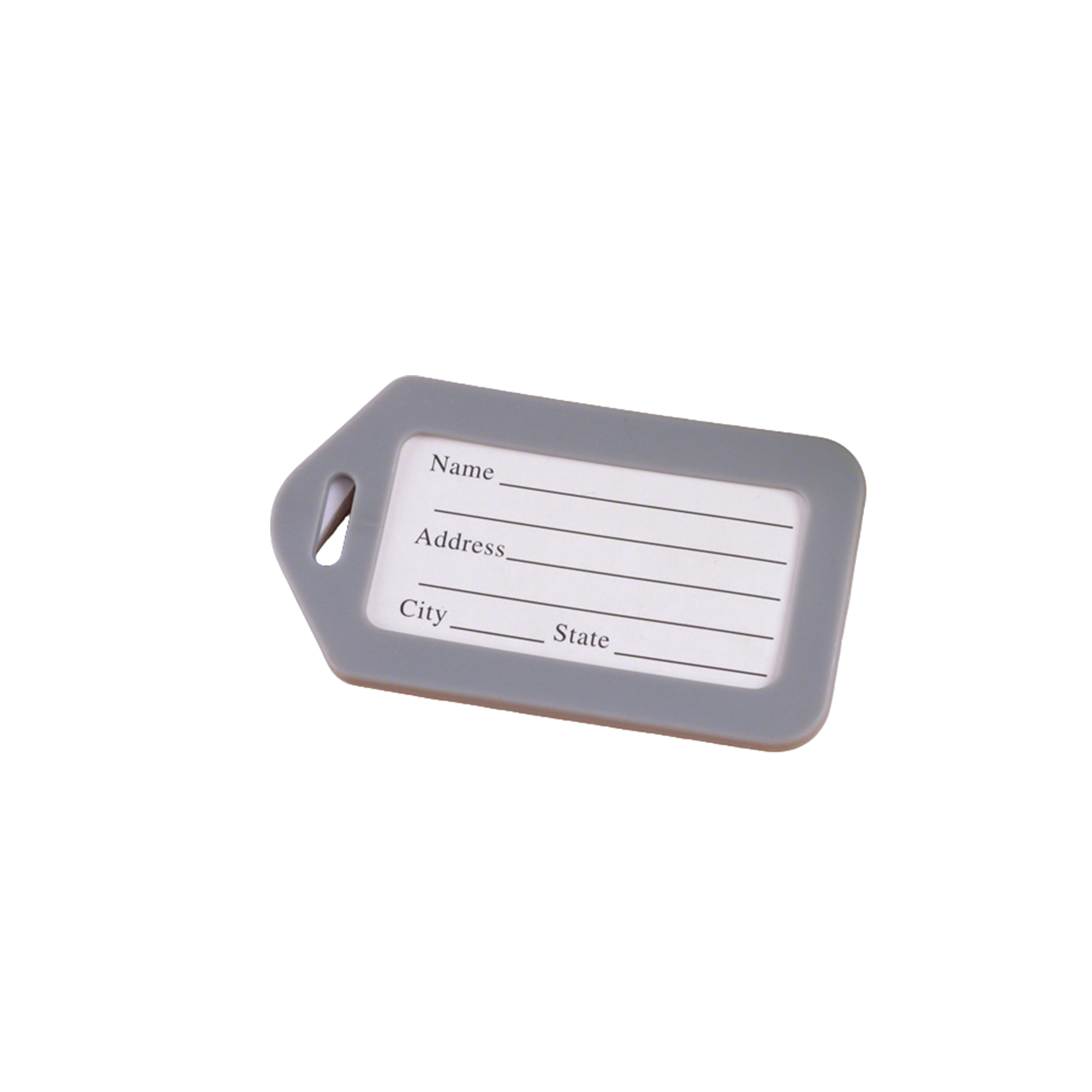 Rigid Plastic Travel Luggage Identification Tag 8