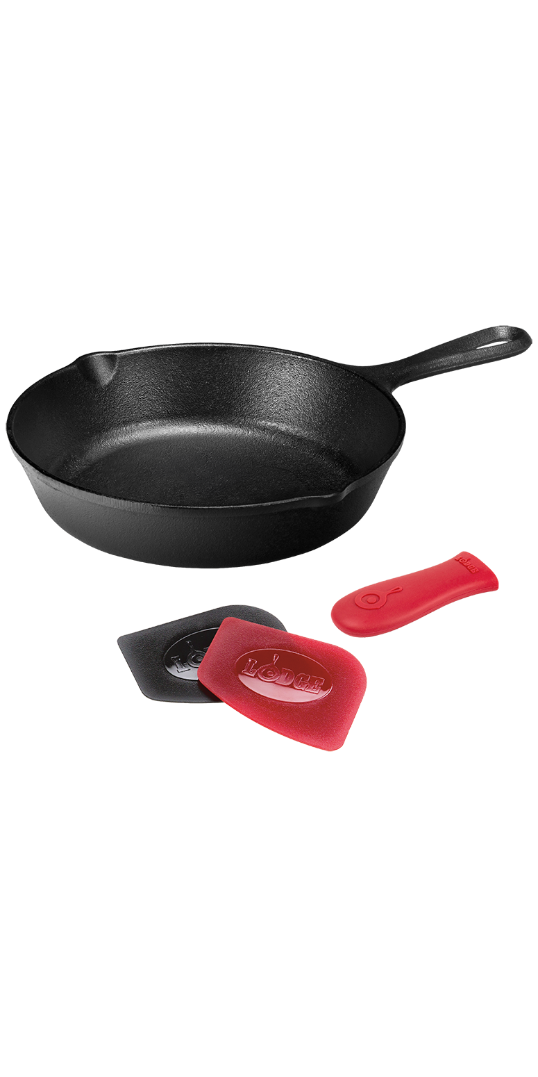 Lodge® 8" Cast Iron Starter Gift Set 1
