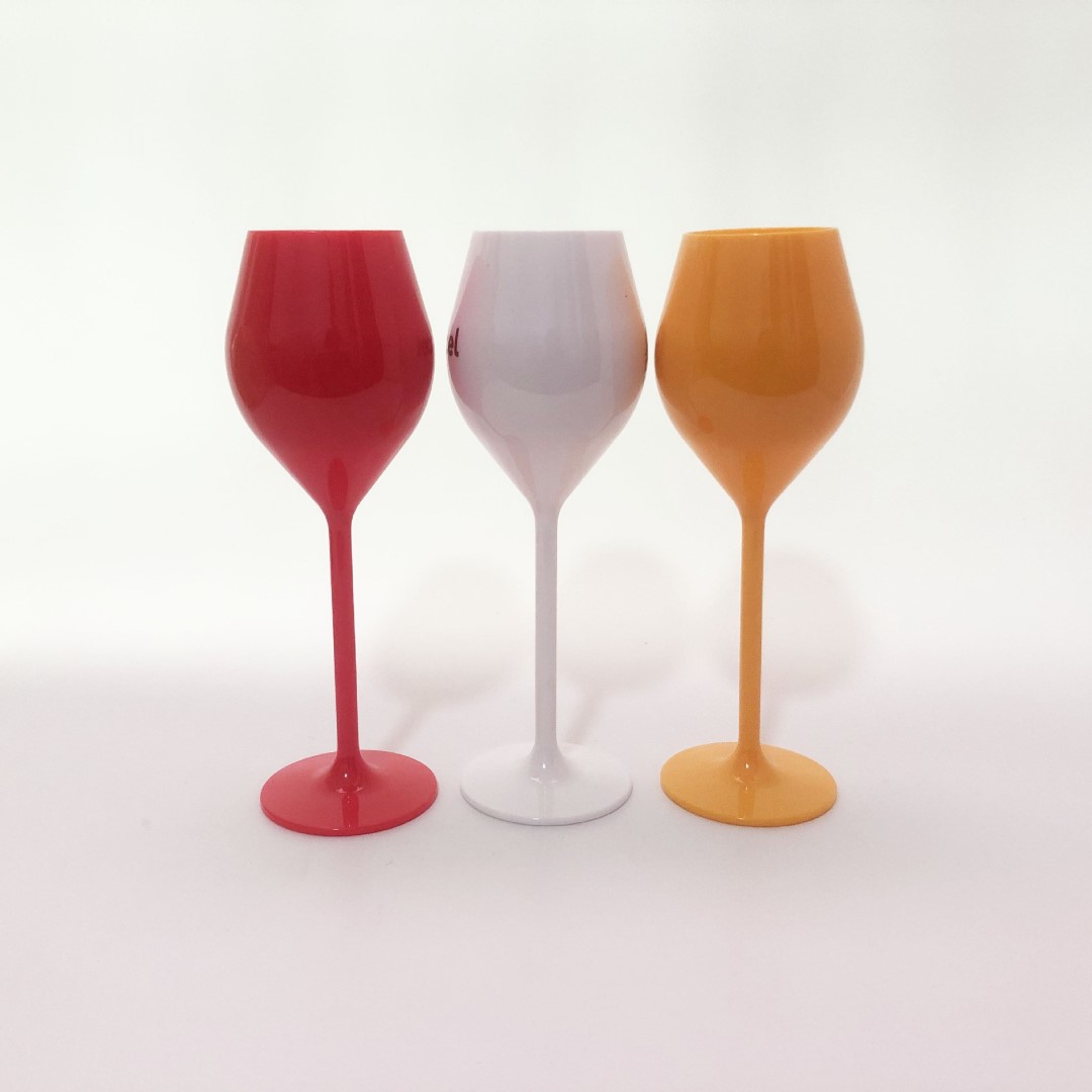 Unbreakable Plastic Cups Champagne flute Wine Glasses 4