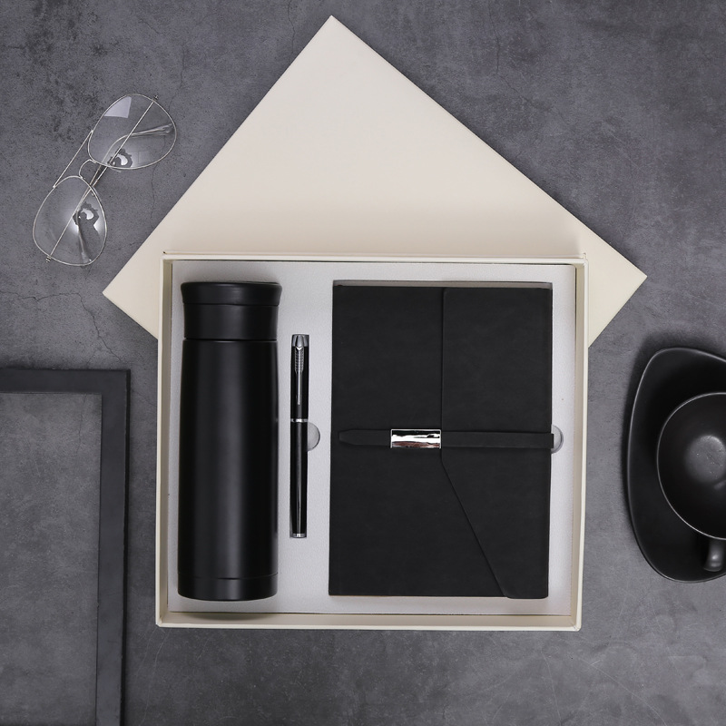 Thermos Cup Notebook Business Set / Ballpen 7