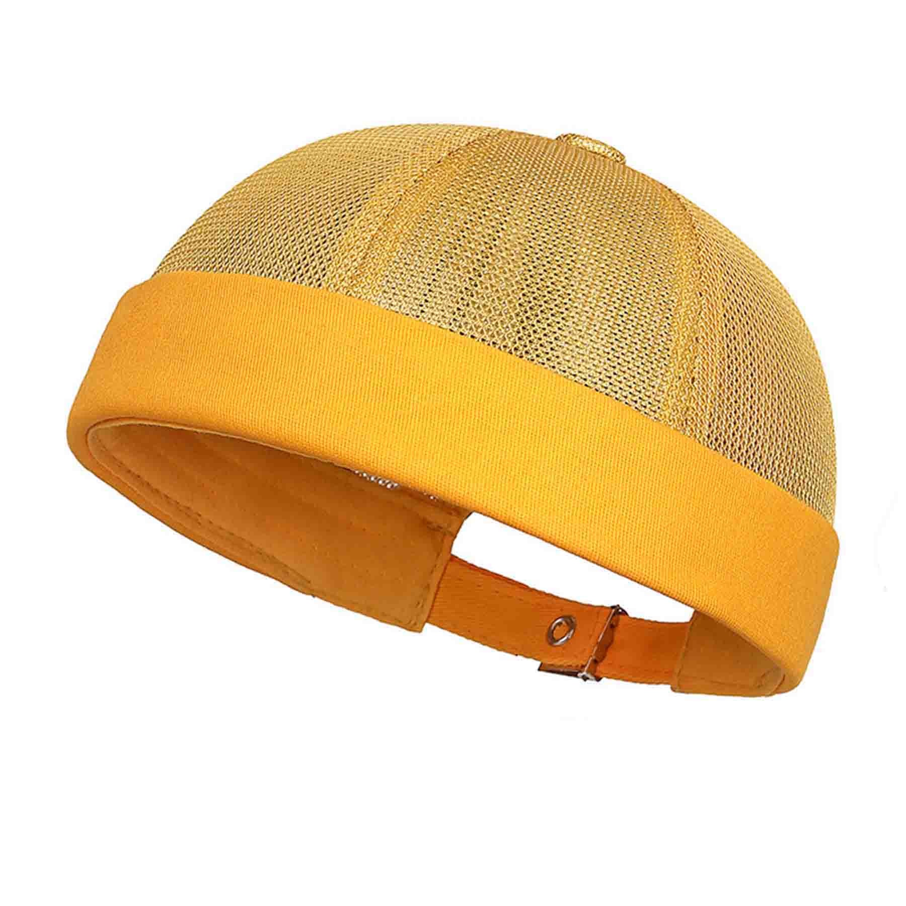 Summer Breathable Mesh Docker Brimless Skull Cap 6