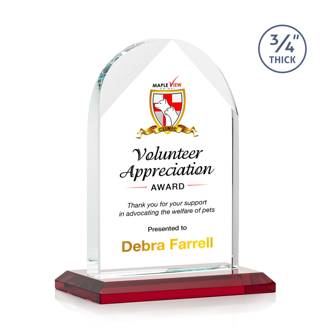Blake VividPrint™ Award - Red 4