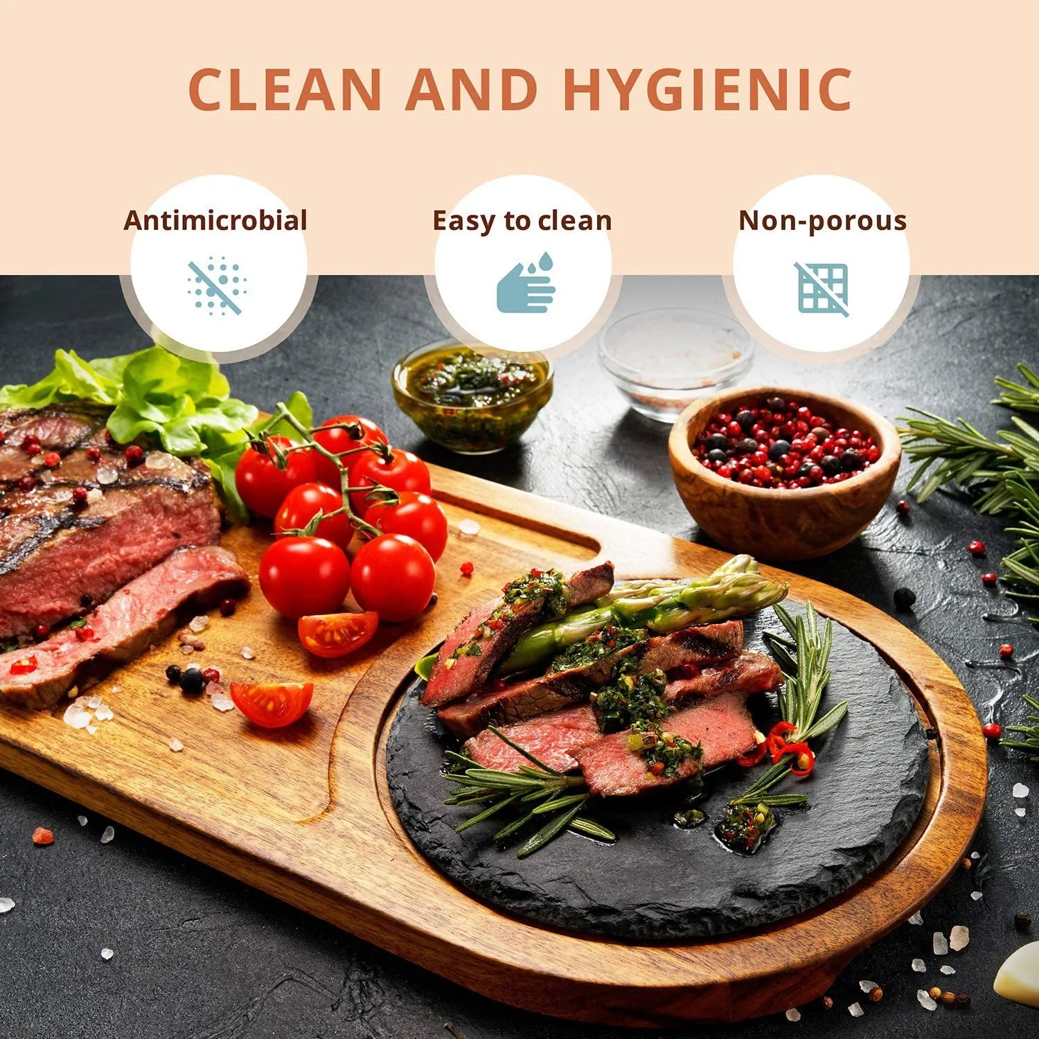 Acacia Wood Cutting Board 4