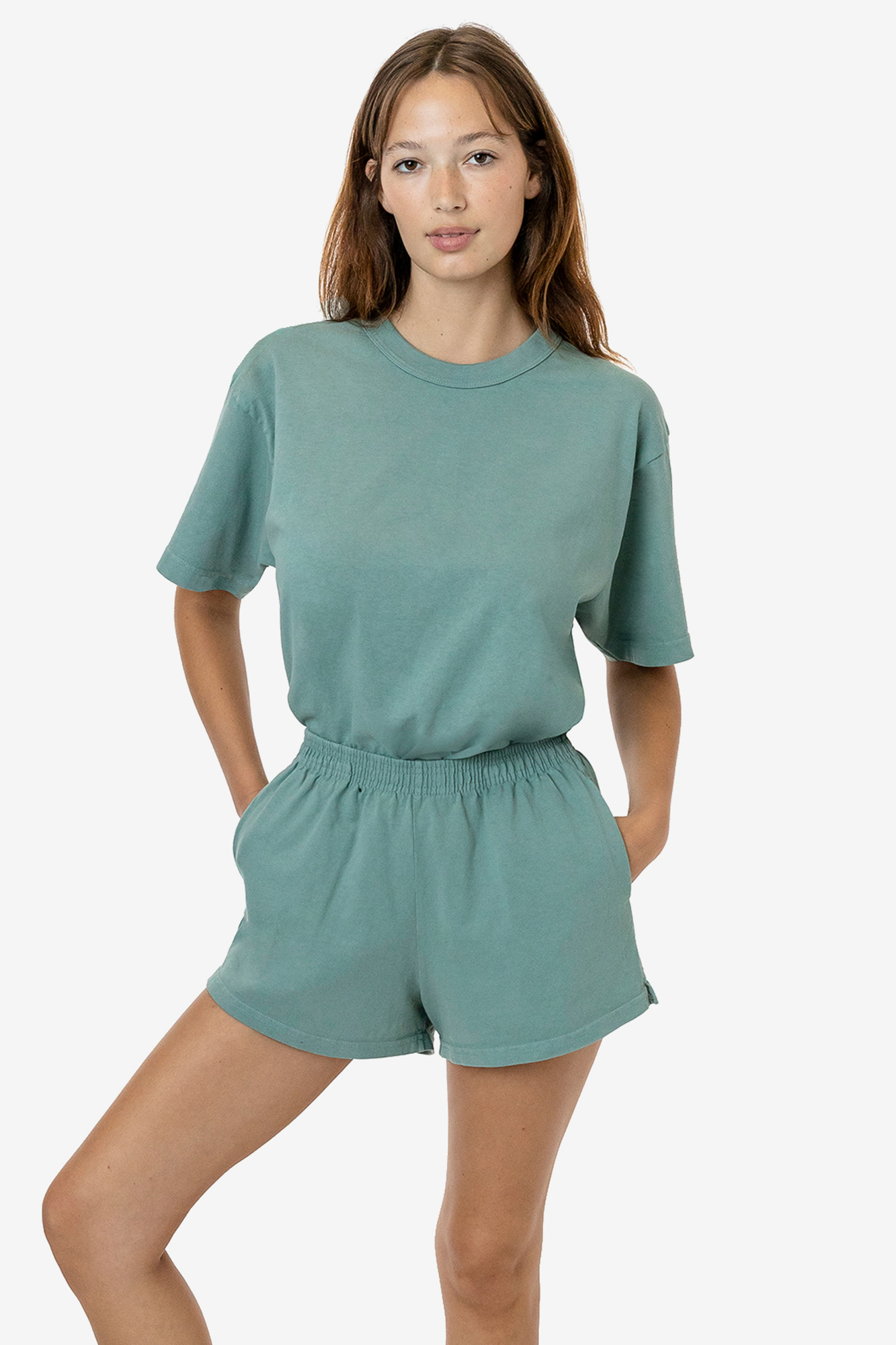 8.5 OZ HEAVY JERSEY SHORT SHORTS 9
