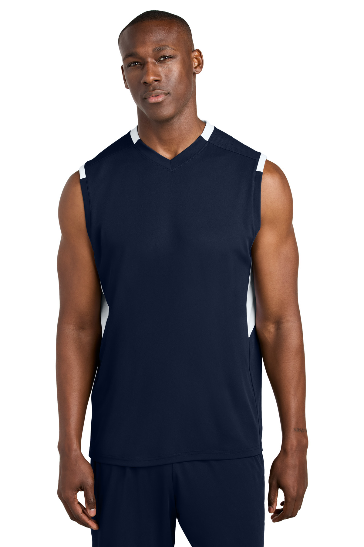 Sport-Tek Club Sleeveless V-Neck ST441 11
