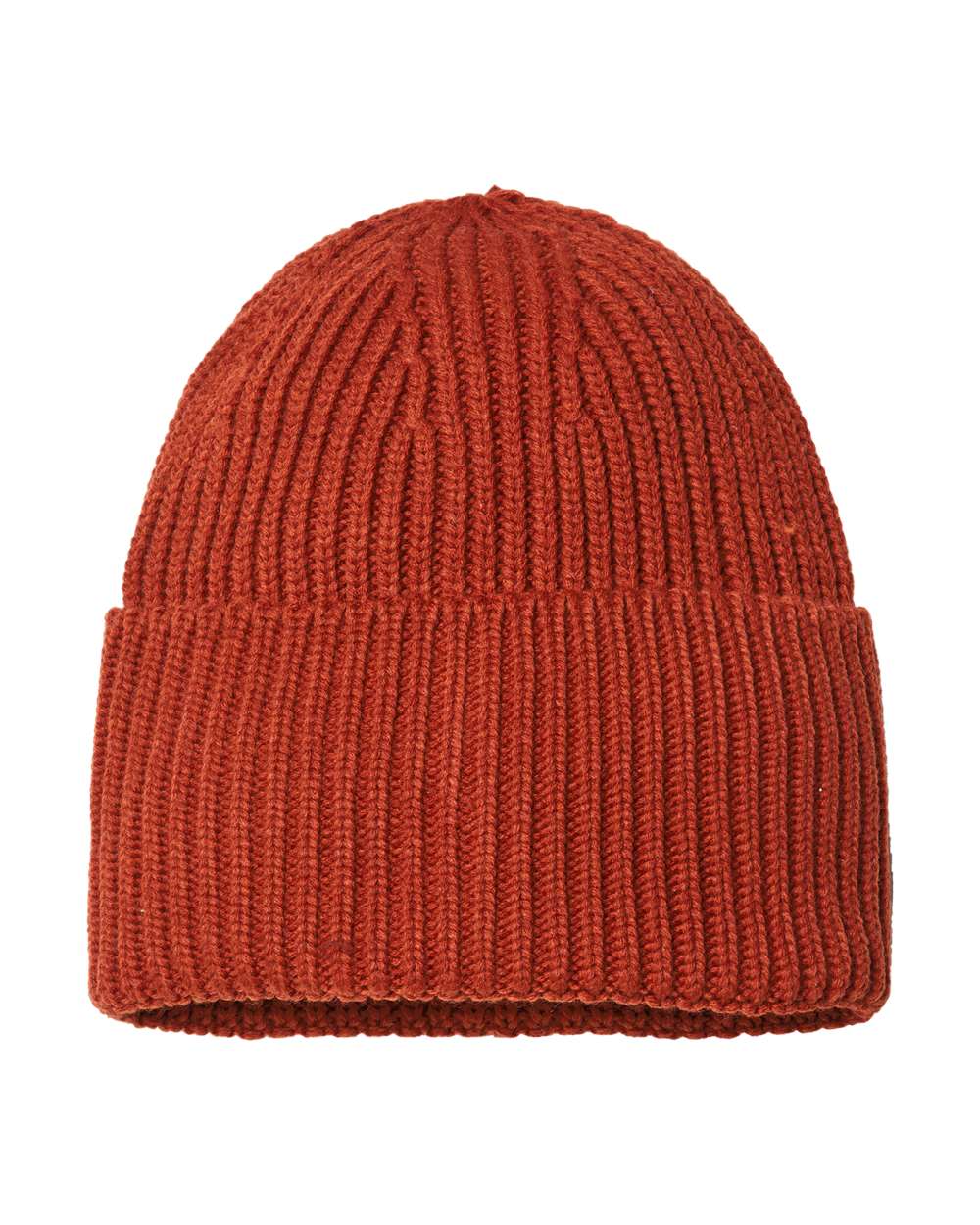 Sustainable Chunky Rib Cuffed Beanie - OAK 25