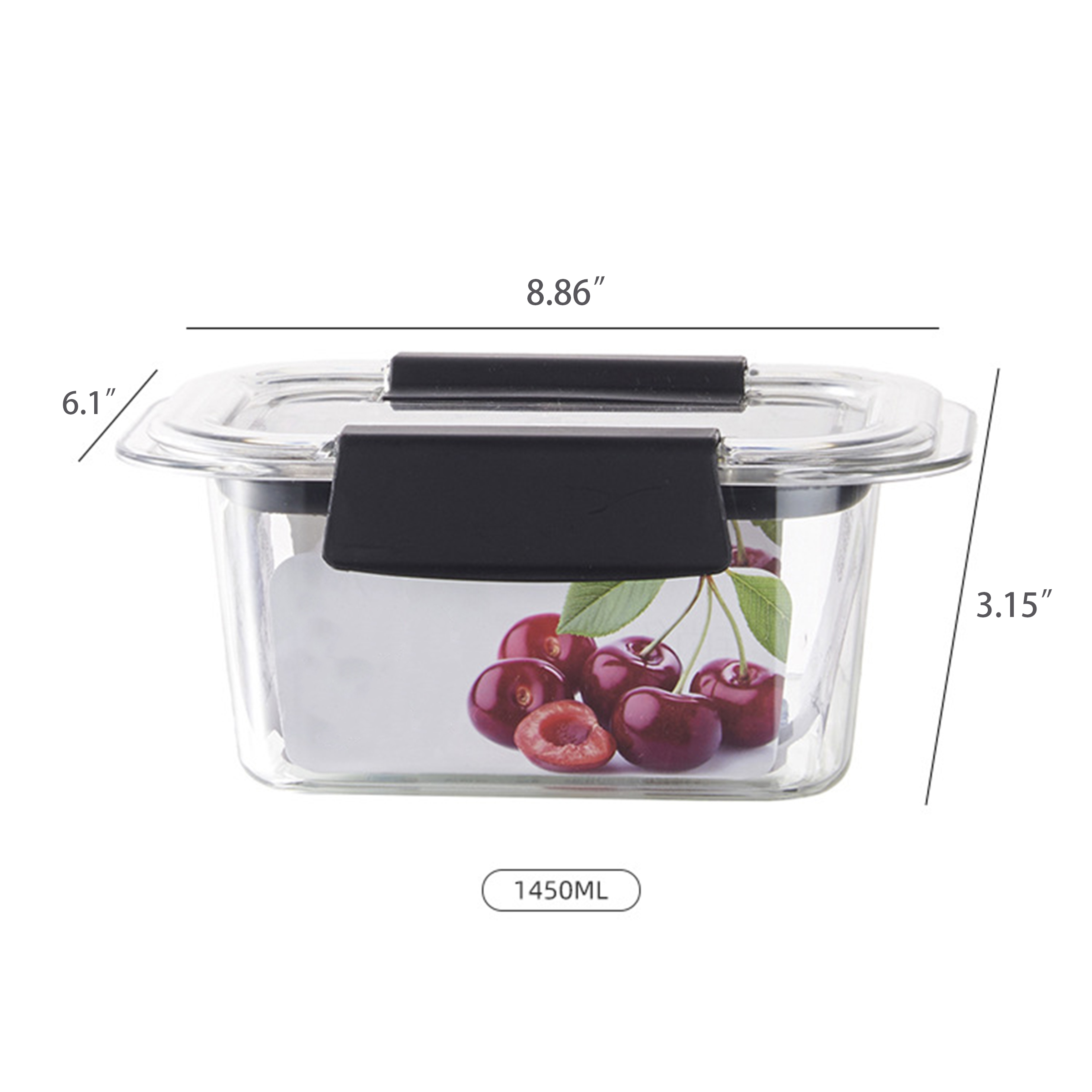Plastic Durable Meal Prep Containers With Customizable Design 7