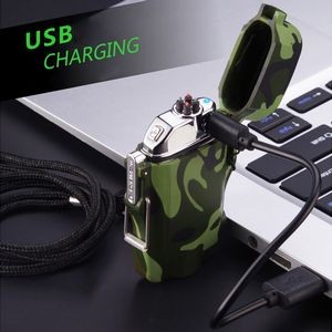 Flashlight With Compass And Dual Arc Lighter 1