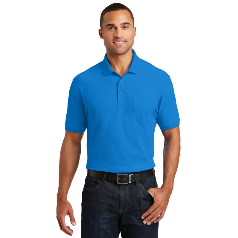 Port Authority Core Classic Pique Pocket Polo. 2