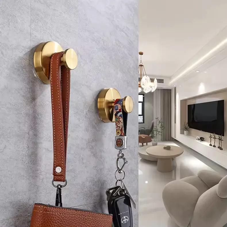 2 Pcack Bath Robe Looafh Hook for Hanging 4