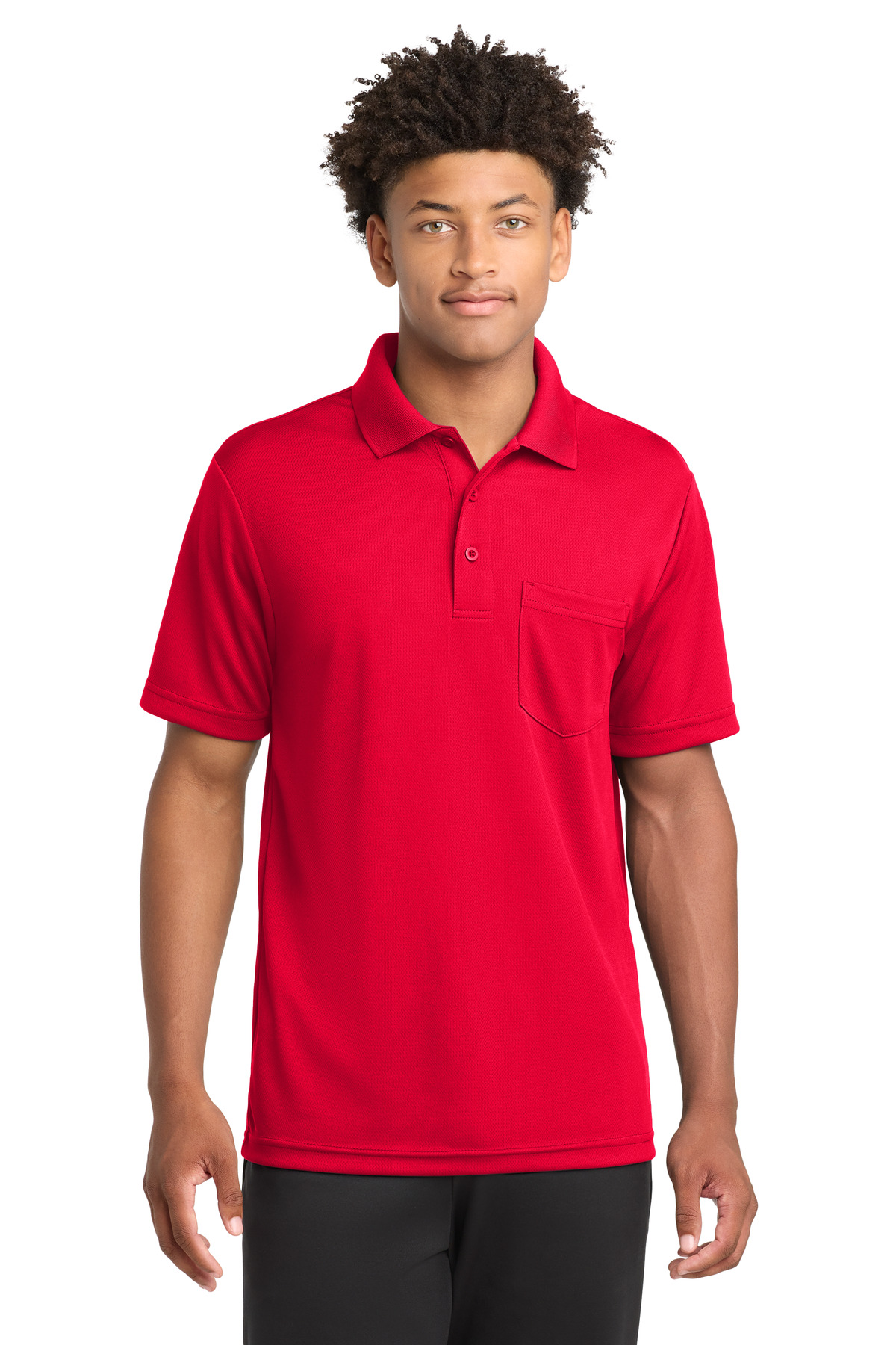 Sport-Tek PosiCharge RacerMesh Pocket Polo. ST640P 39