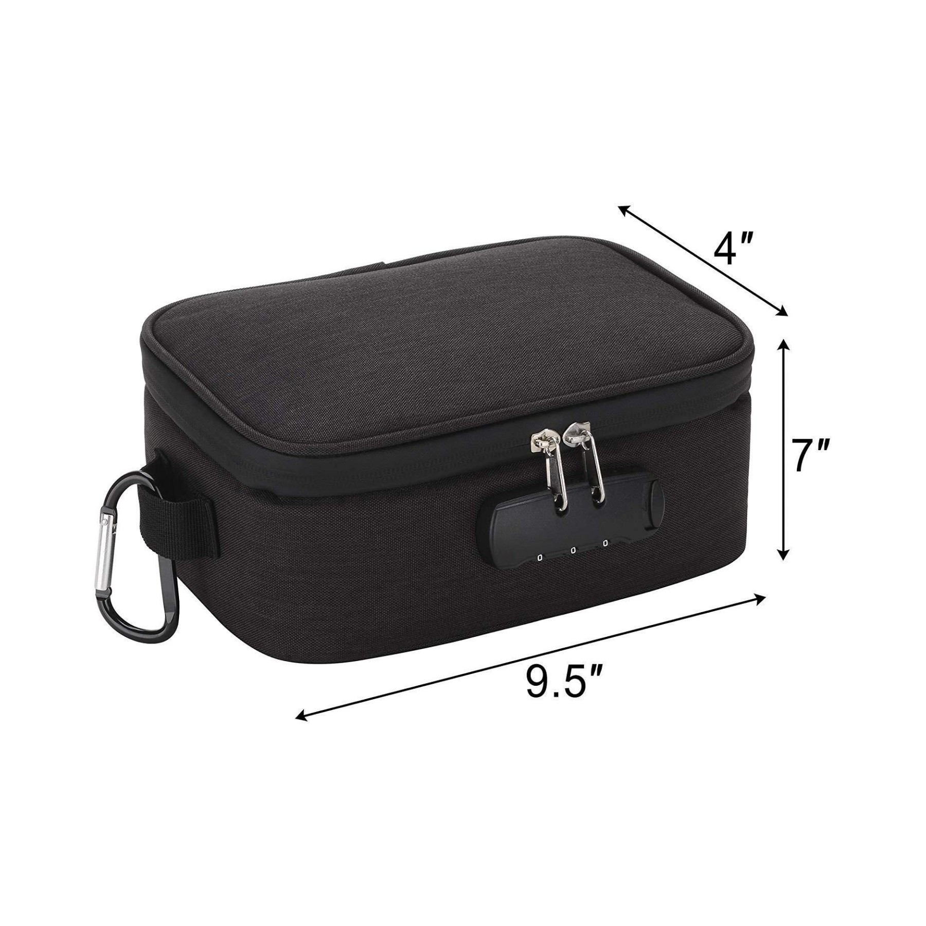 High-Capacity Document Bag with Lock 2
