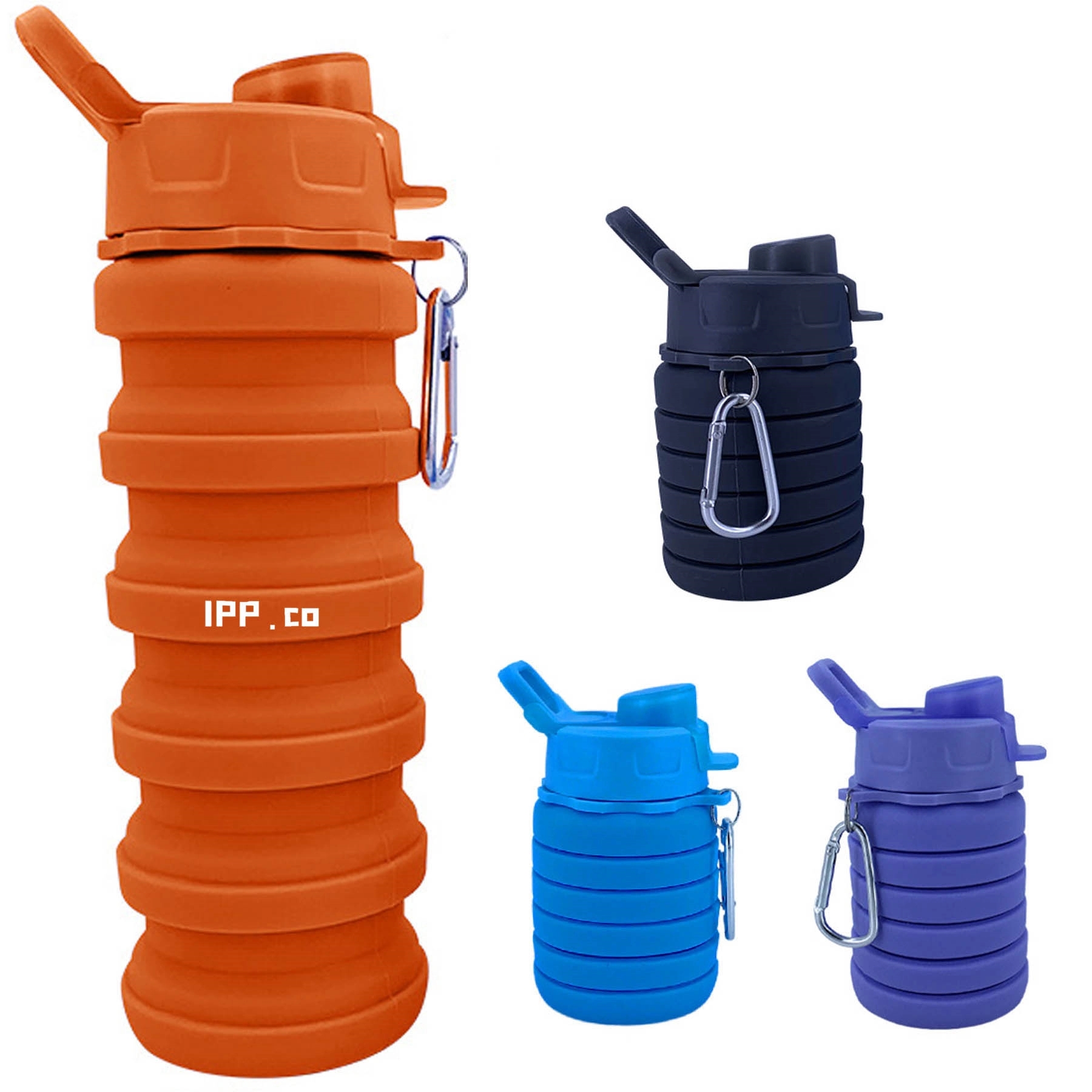 Reusable Foldable Water Bottles for Outdoor Gym Camping 3