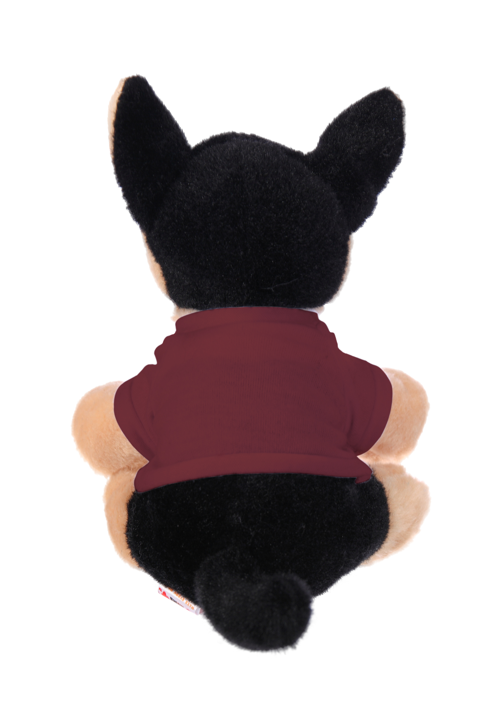 Soft Plush Sitting German Shepherd wearing a T-Shirt 20