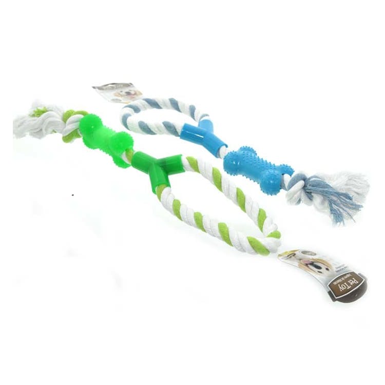 Rope-Bone Chew Toys - Assorted 2