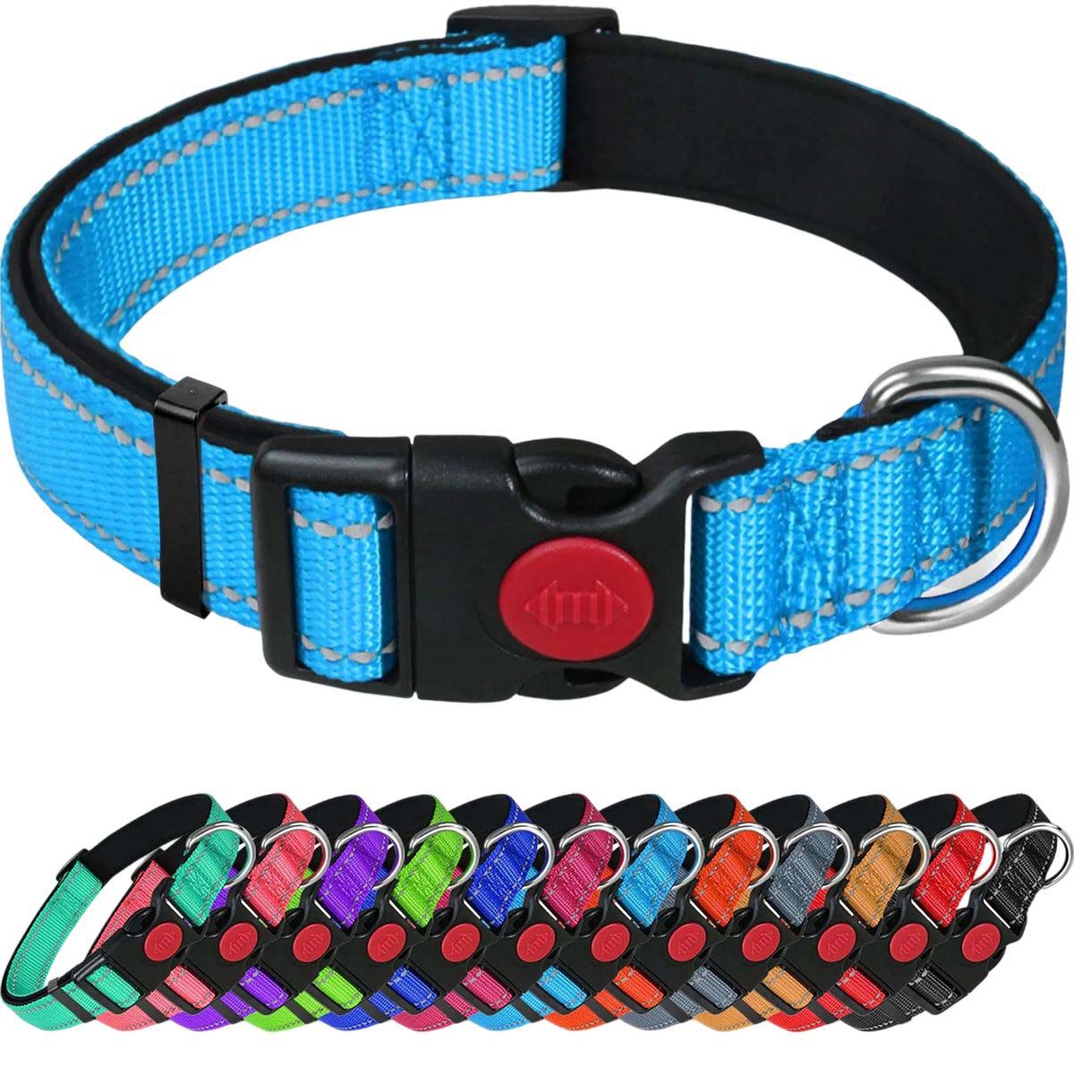 Adjustable Dog Collar with Reflective Strips 11