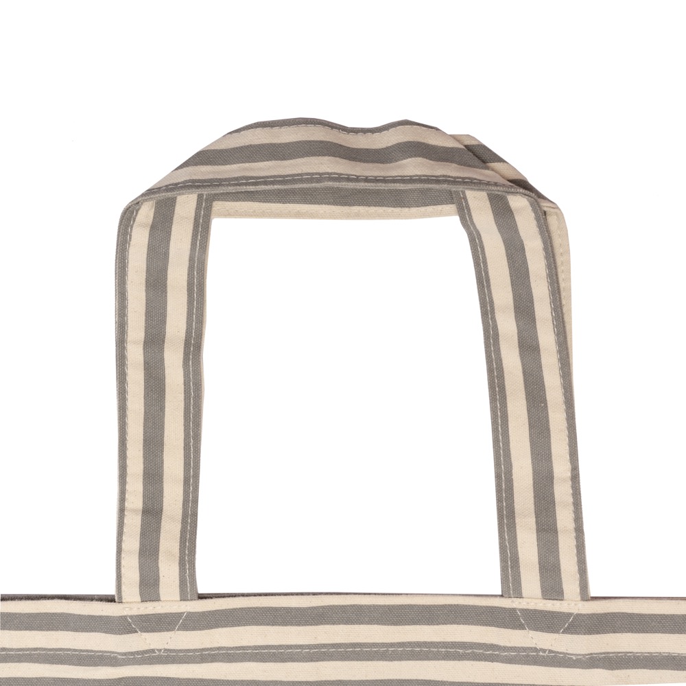 10 Oz. Super Heavy Canvas Stripe Alto Tote 15