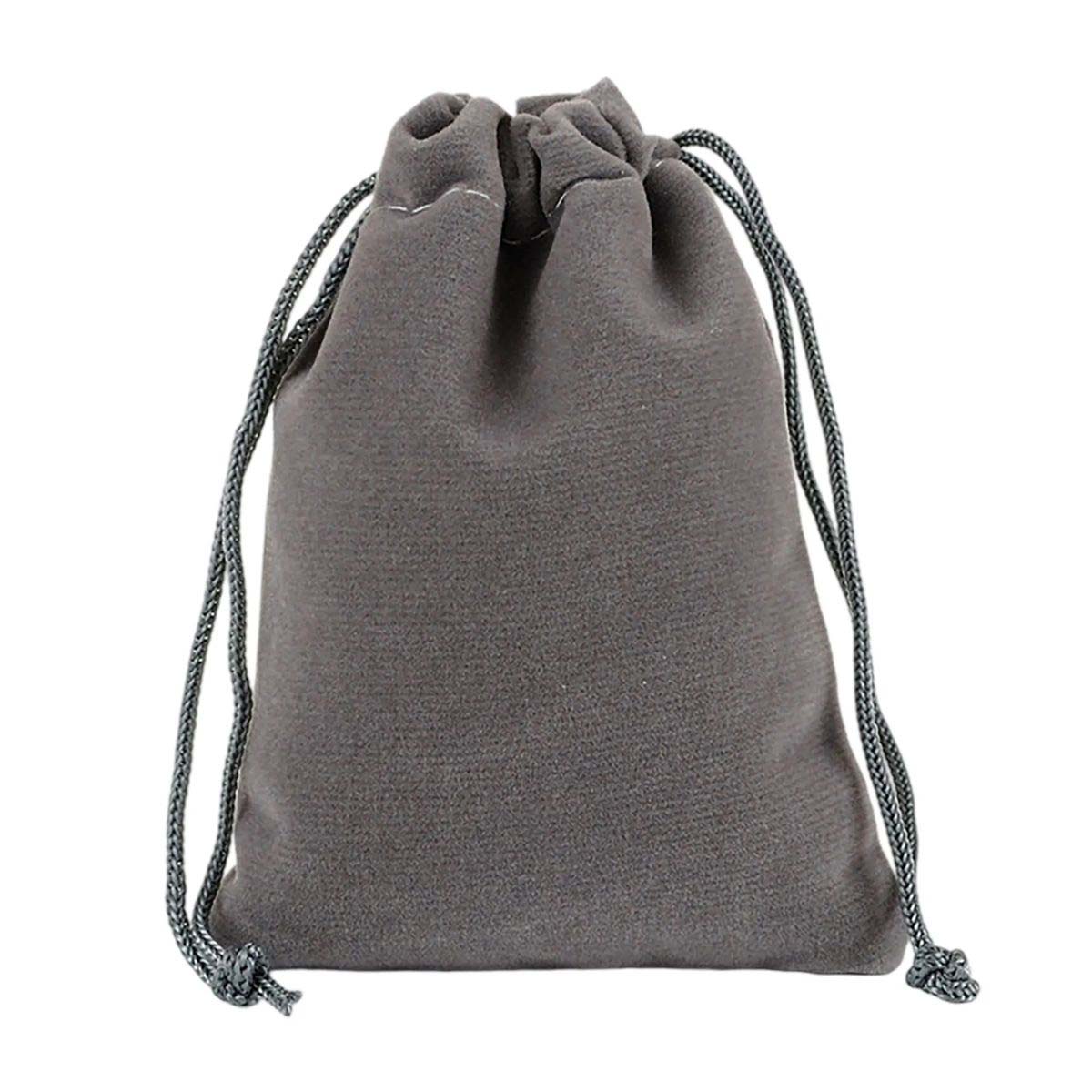 Flocking Pouch for Travel Jewelry Storage 2